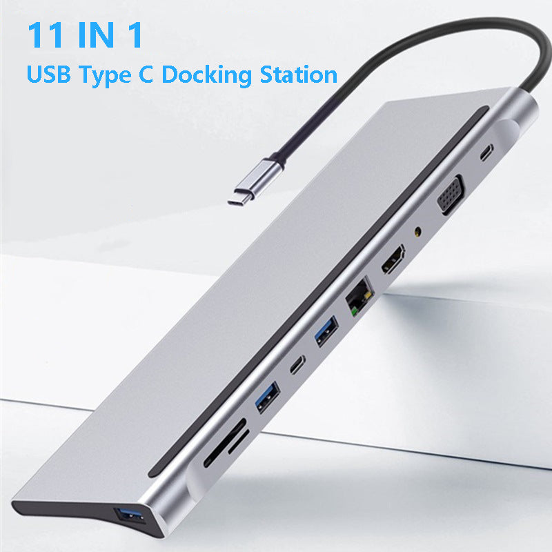 11-in-1 USB Type C Docking Station