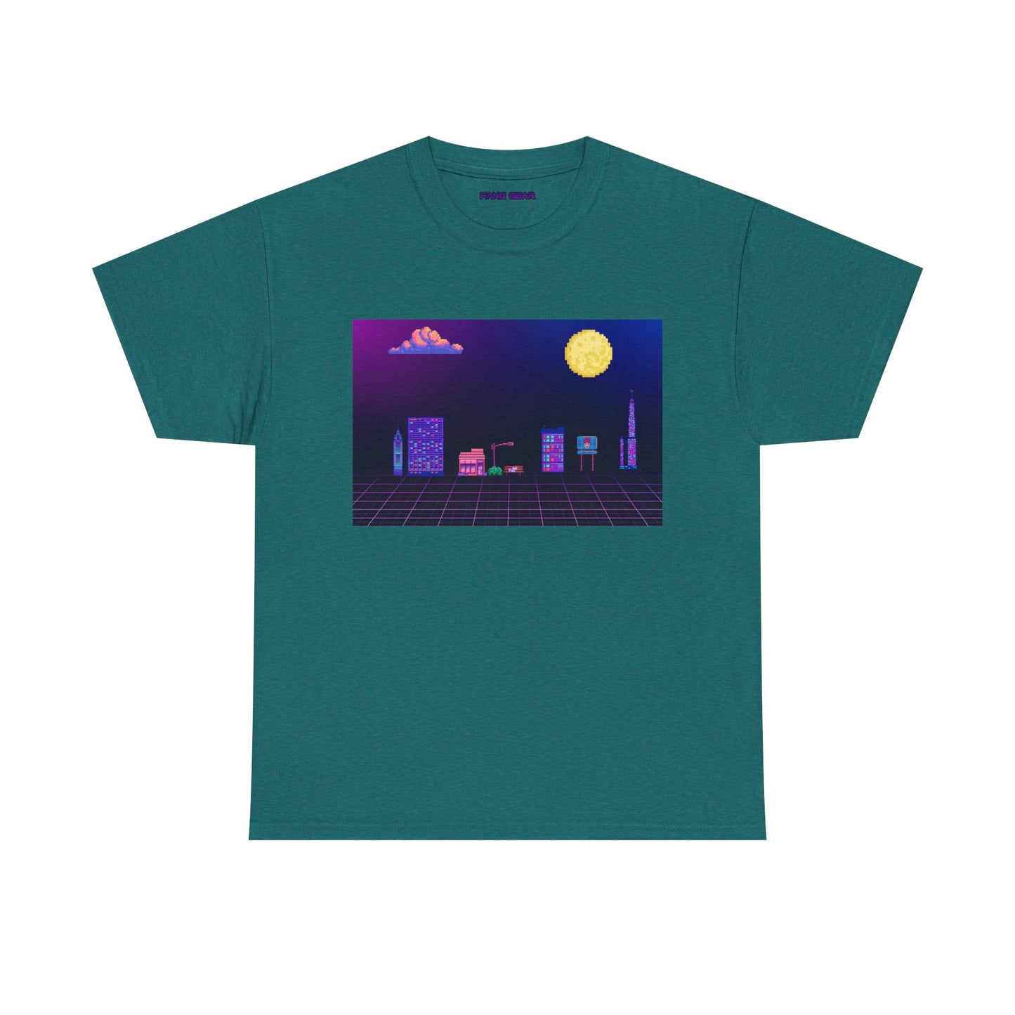 Pixel Cityscape Unisex Tee