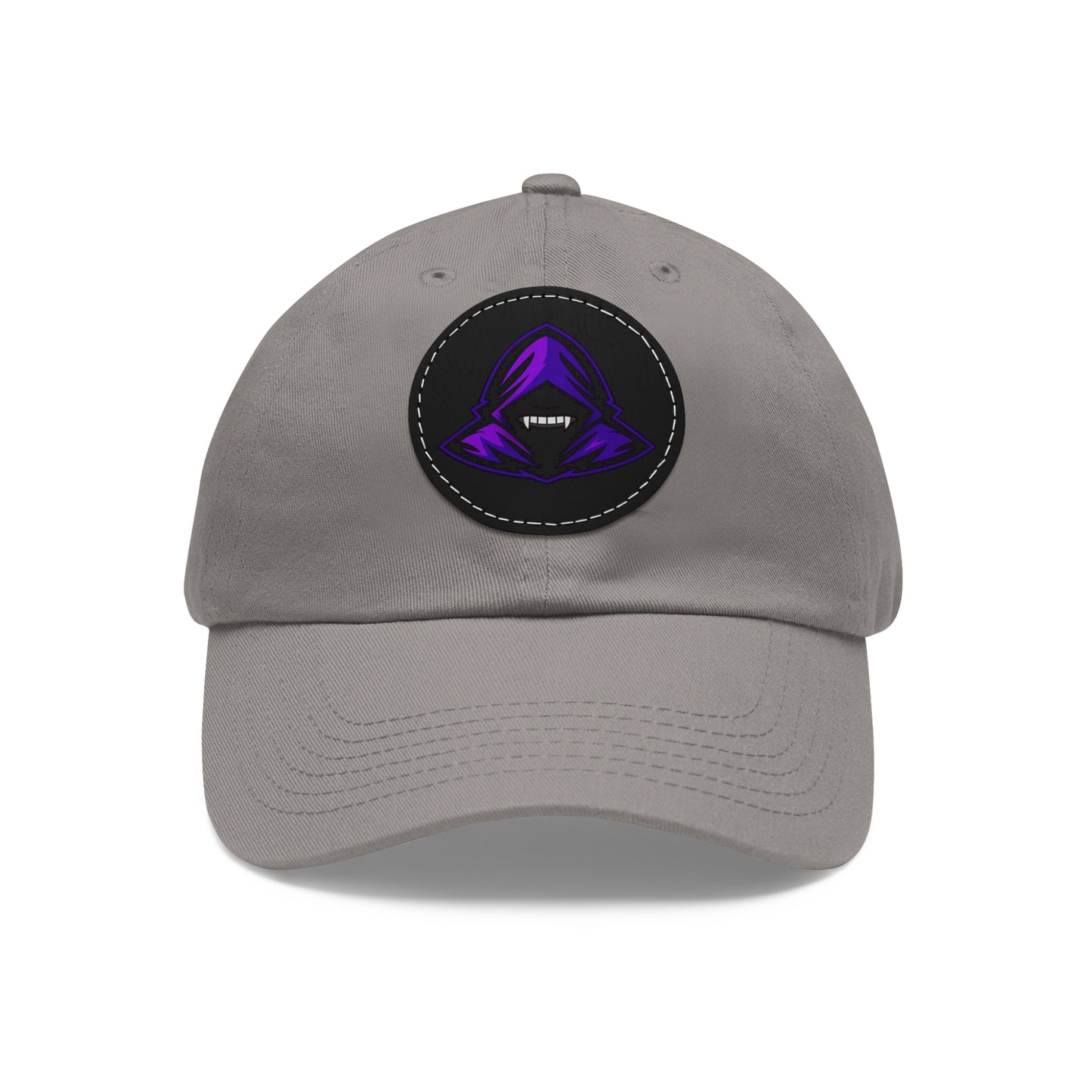 FG Dad Hat with Leather Patch (Round)