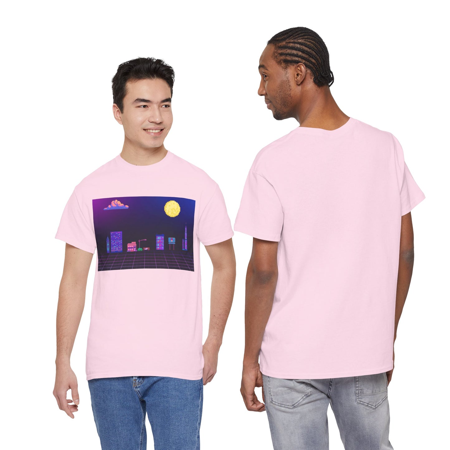 Pixel Cityscape Unisex Tee