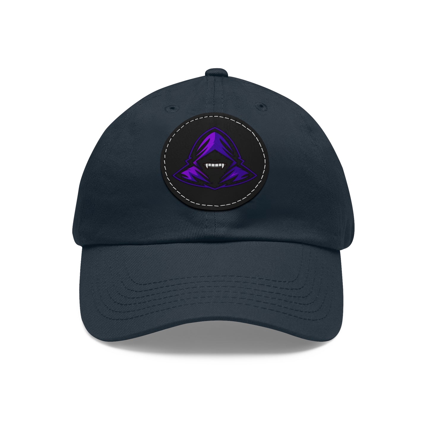 FG Dad Hat with Leather Patch (Round)