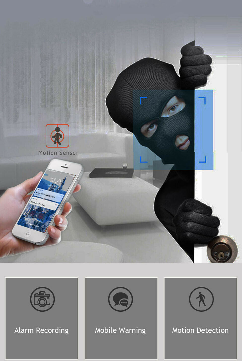 WiFi Wireless CCTV IP Home Security Camera