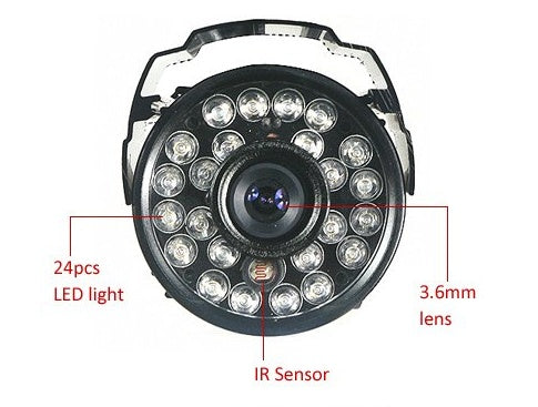 Infrared Night Vision Security Camera
