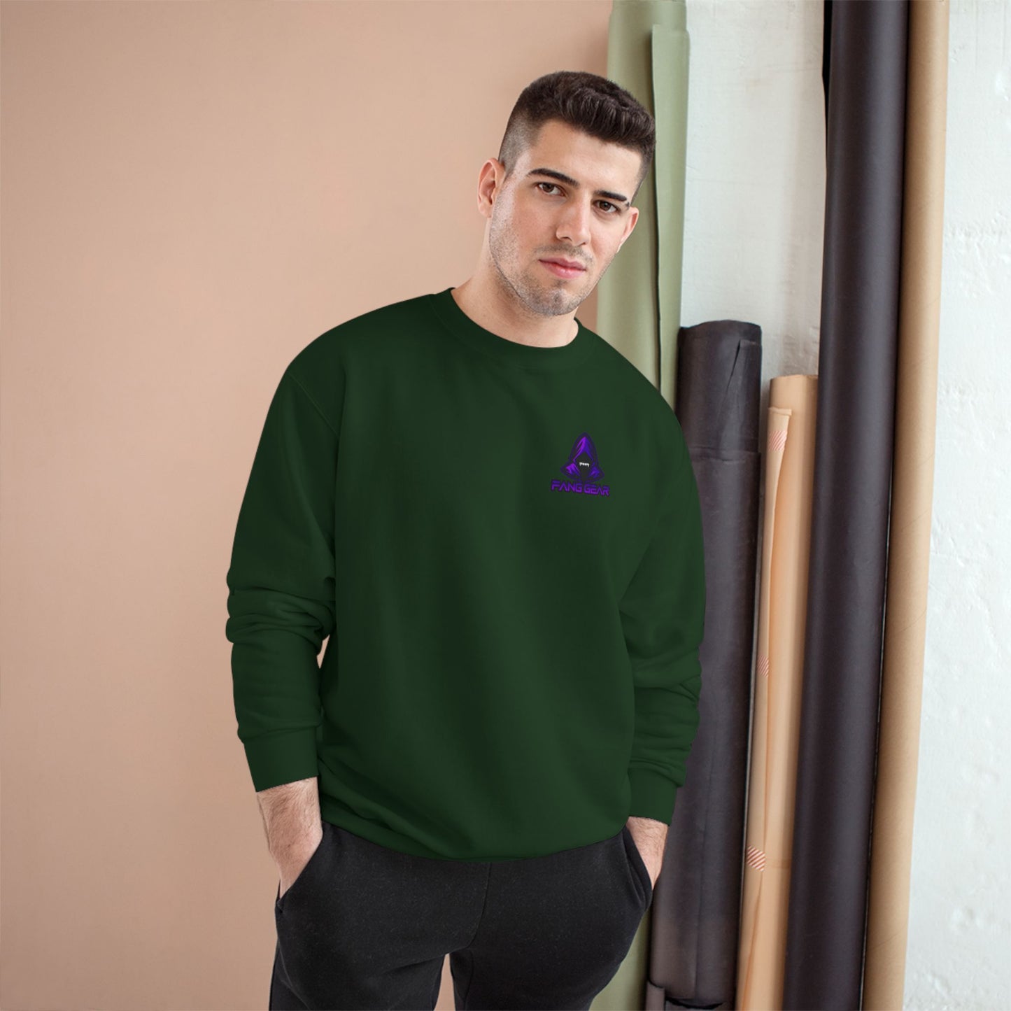 FG Champion Sweatshirt (Purple Logo)