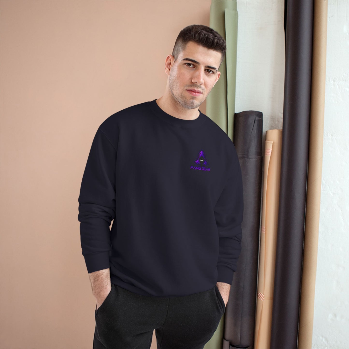 FG Champion Sweatshirt (Purple Logo)