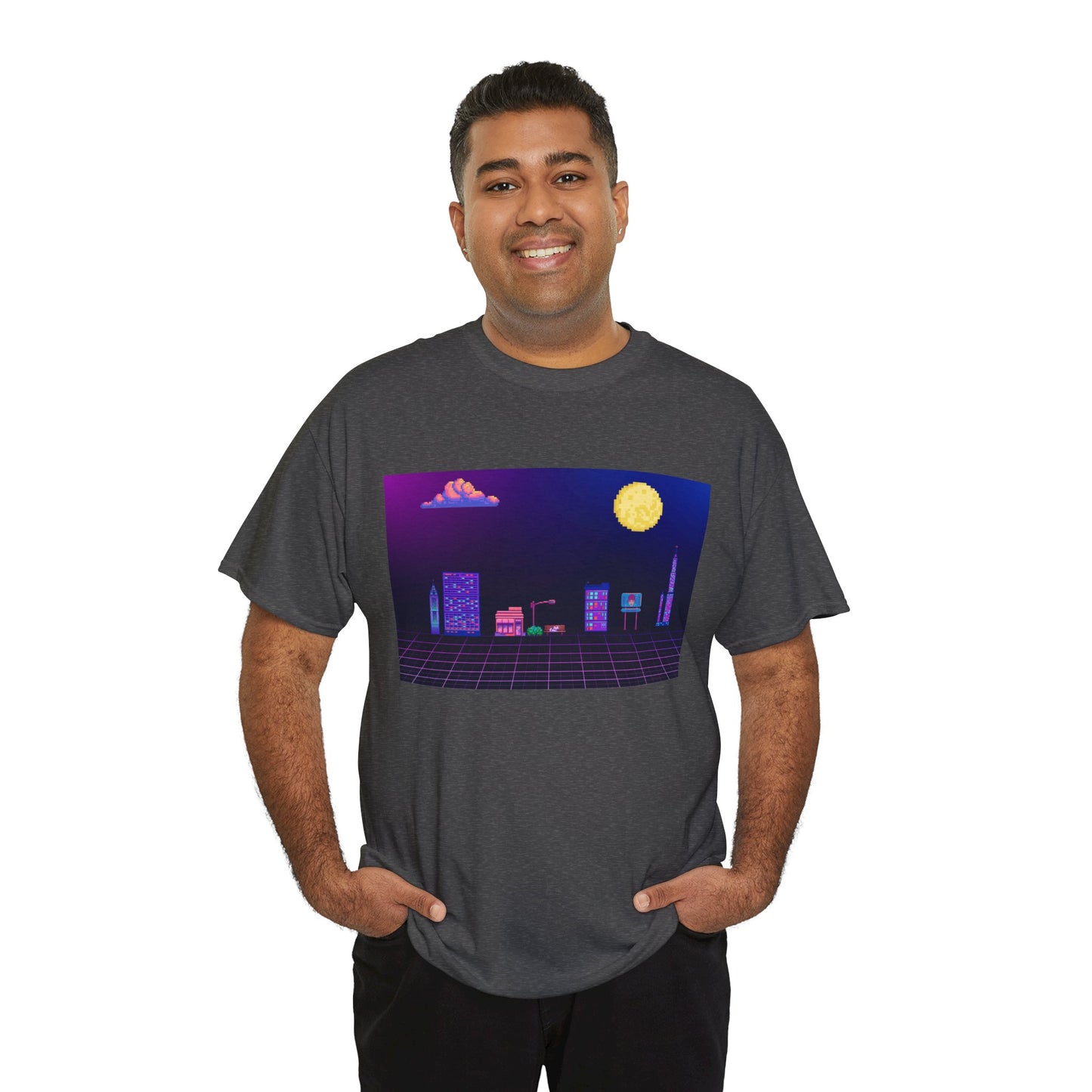 Pixel Cityscape Unisex Tee
