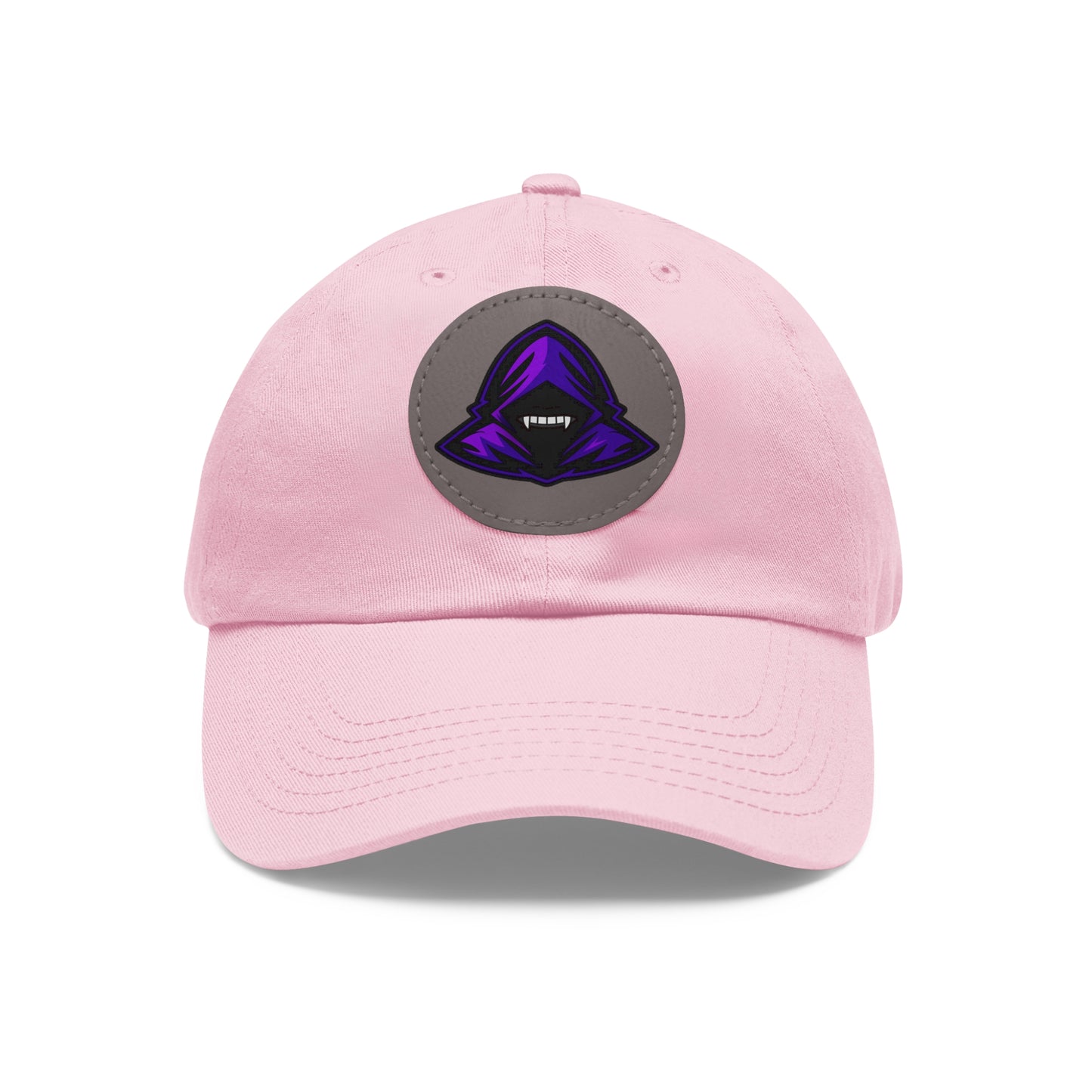 FG Dad Hat with Leather Patch (Round)