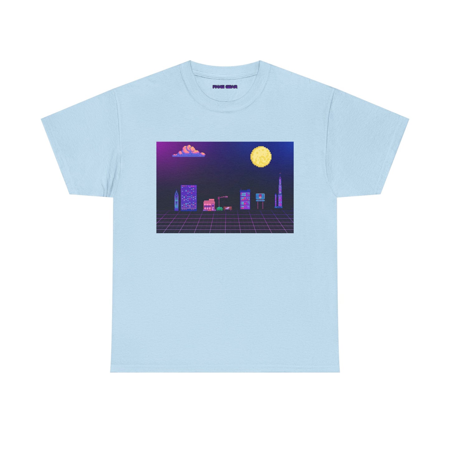 Pixel Cityscape Unisex Tee