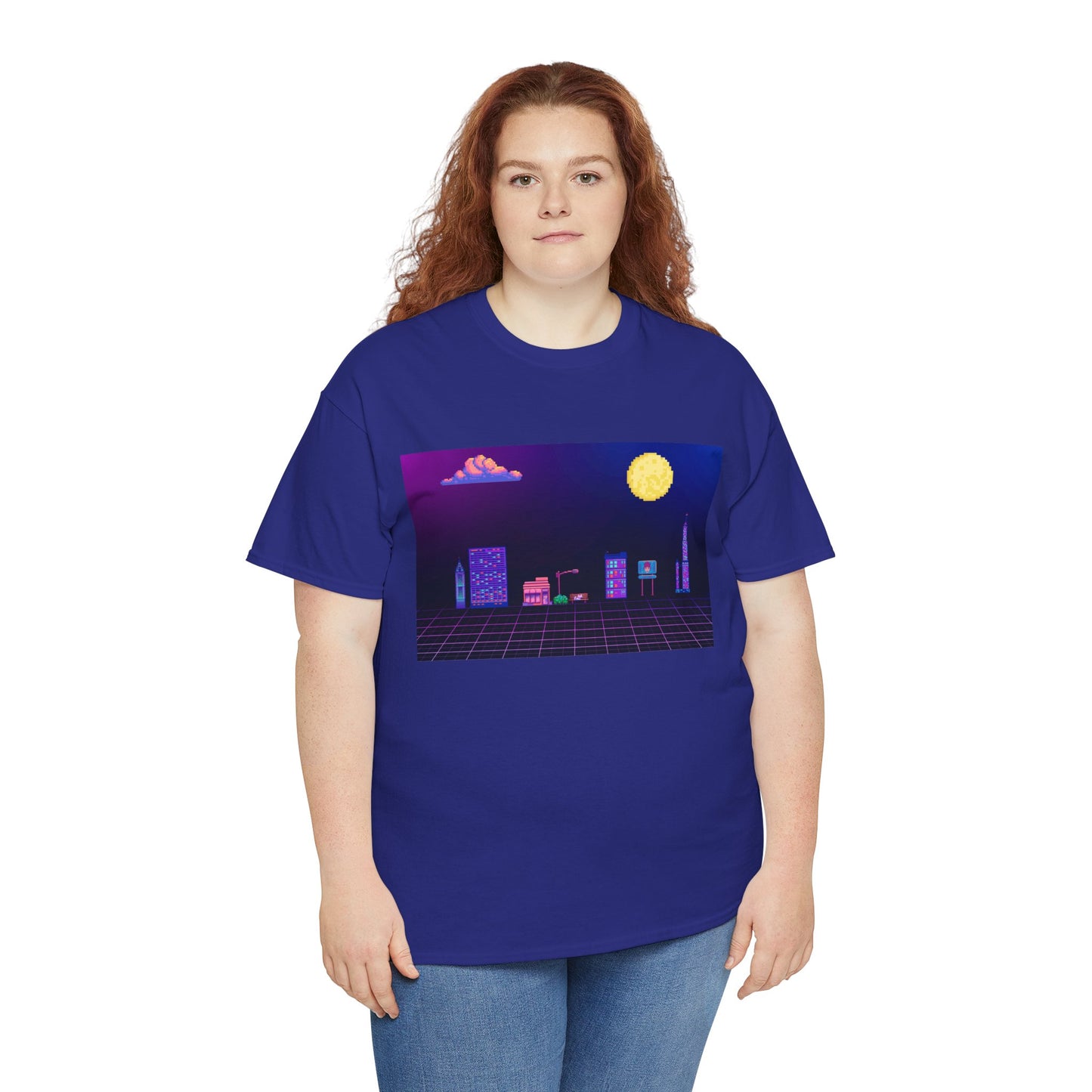 Pixel Cityscape Unisex Tee
