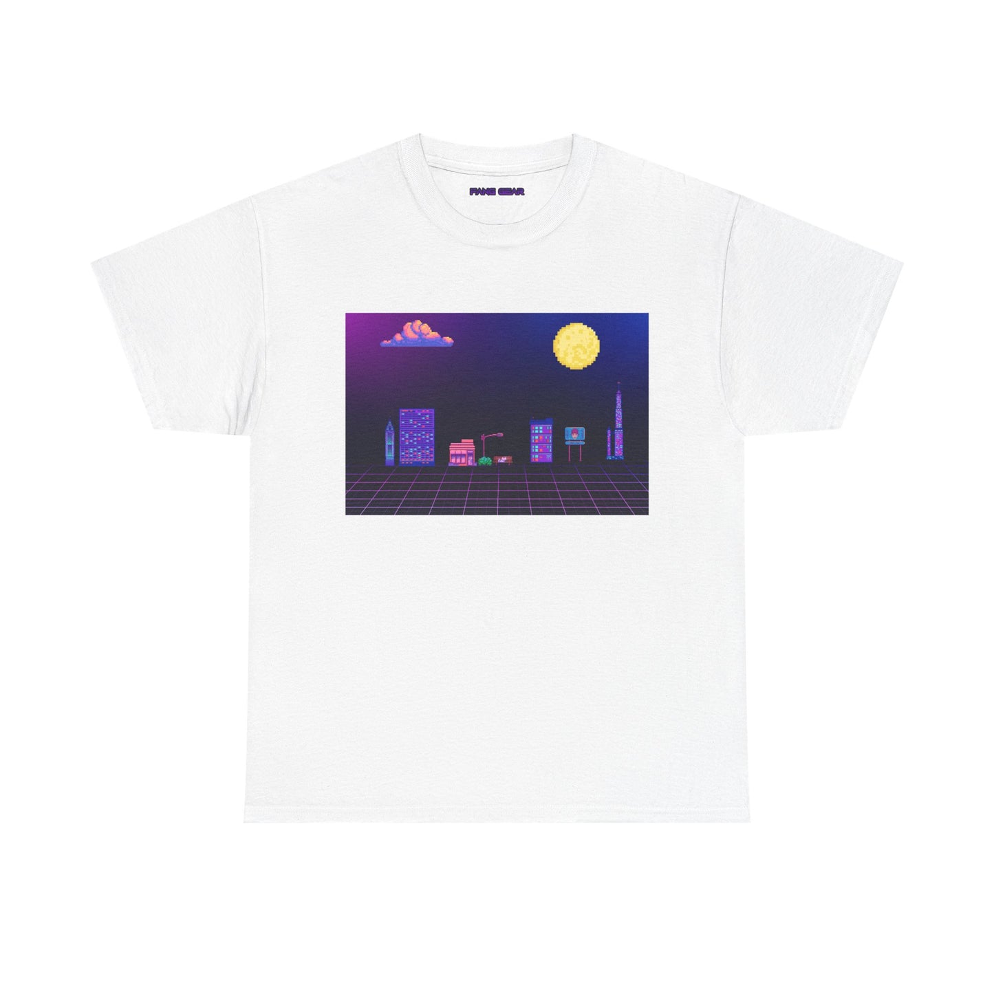Pixel Cityscape Unisex Tee