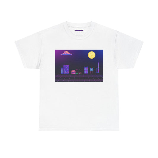 Pixel Cityscape Unisex Tee