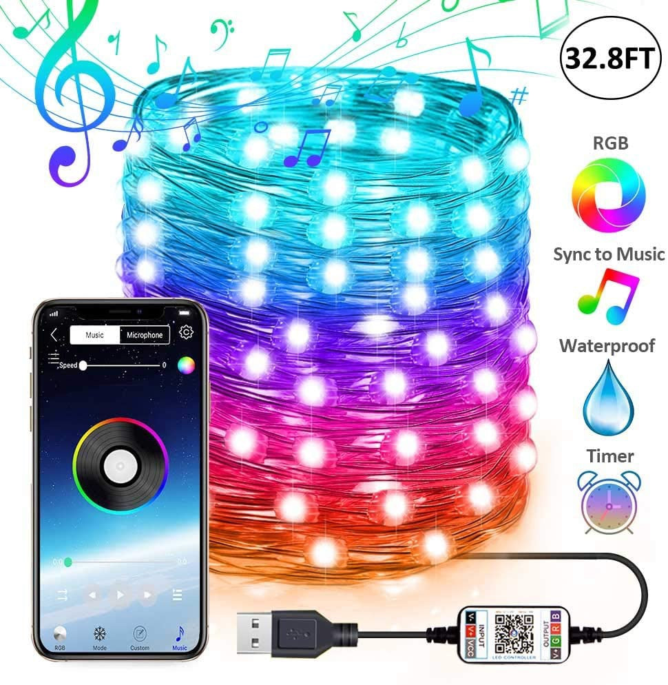 Bluetooth Christmas Tree Decoration Light