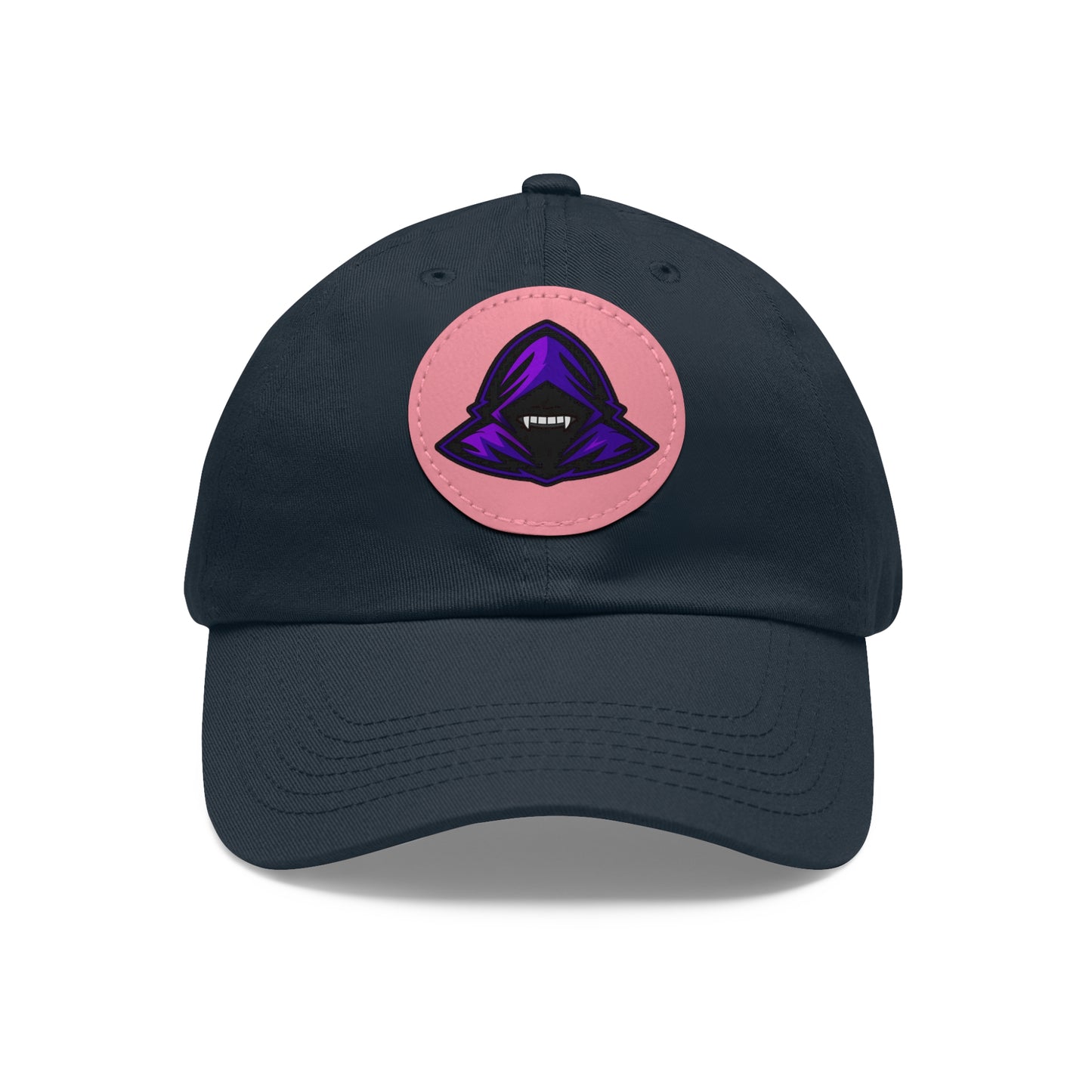 FG Dad Hat with Leather Patch (Round)