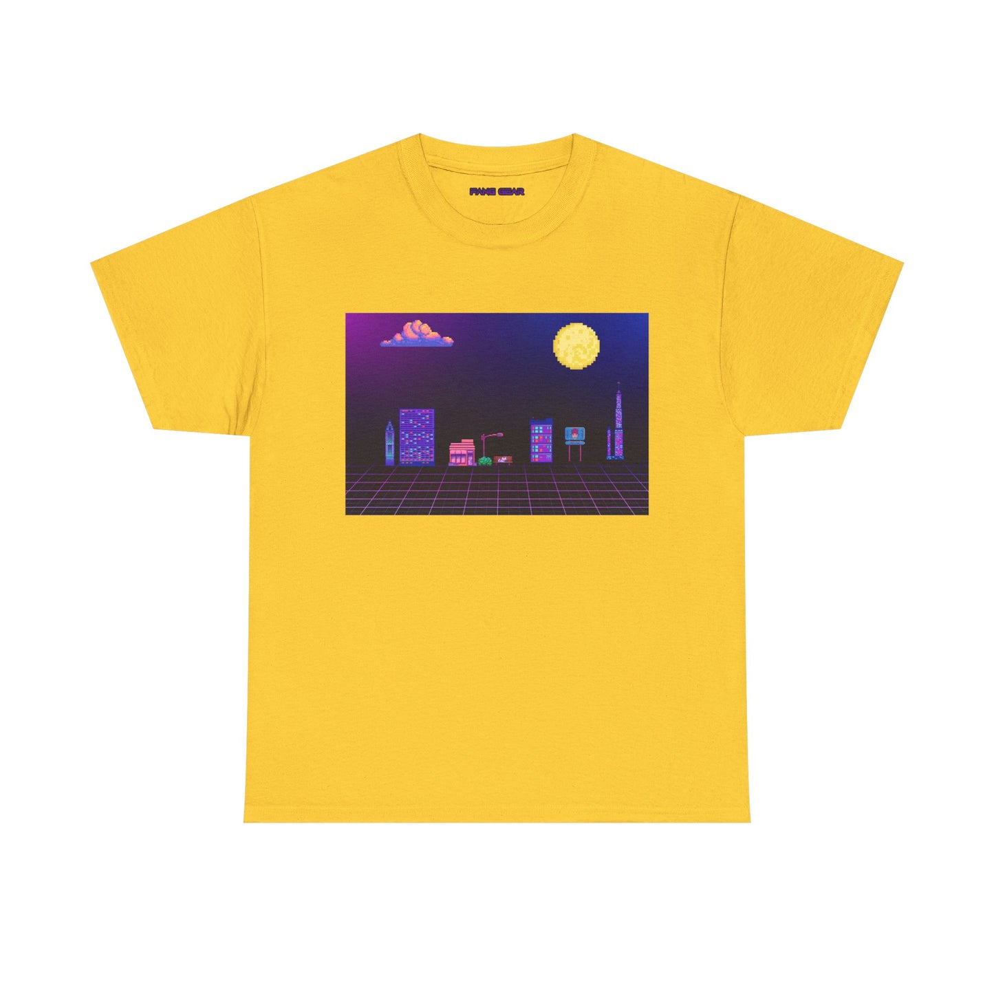 Pixel Cityscape Unisex Tee