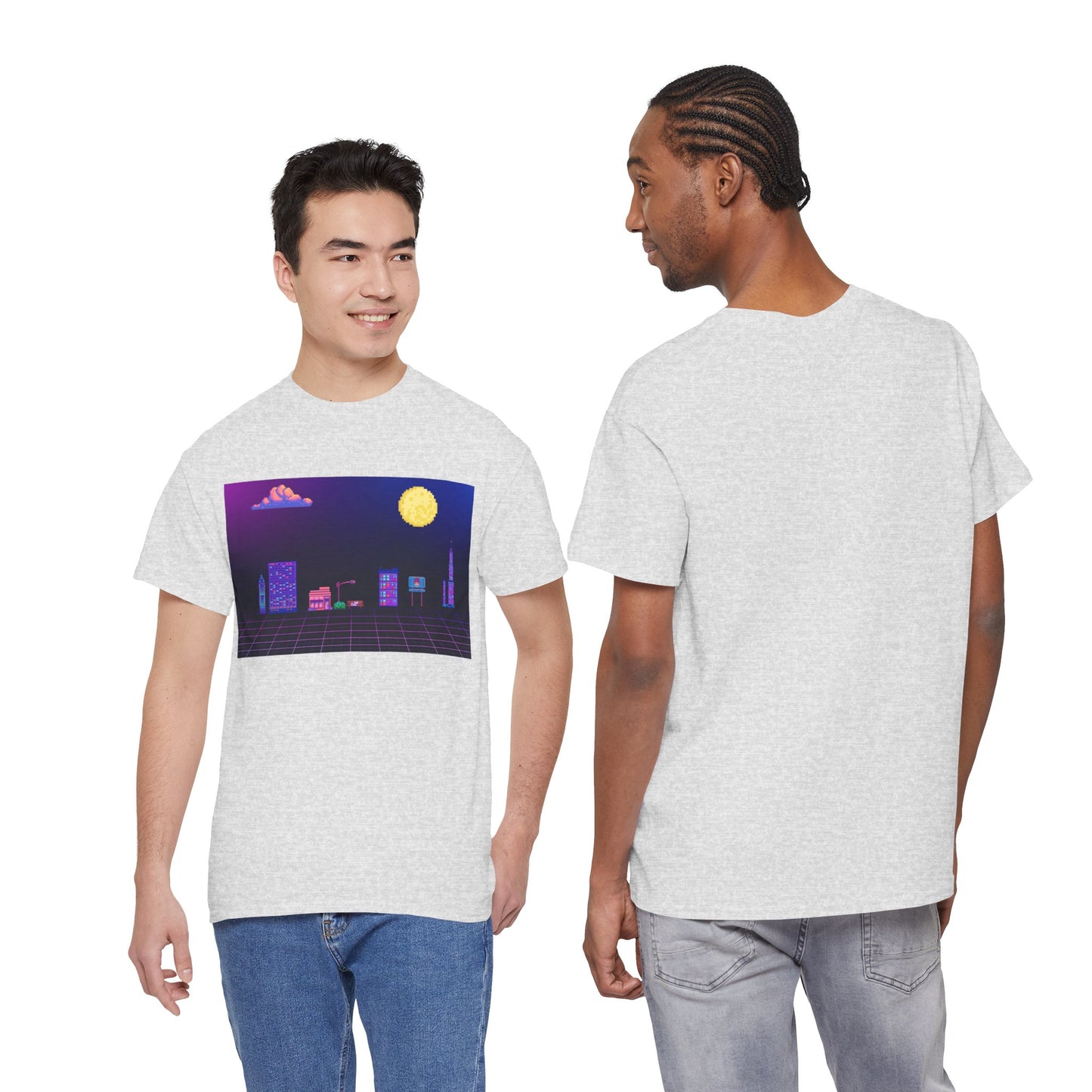 Pixel Cityscape Unisex Tee