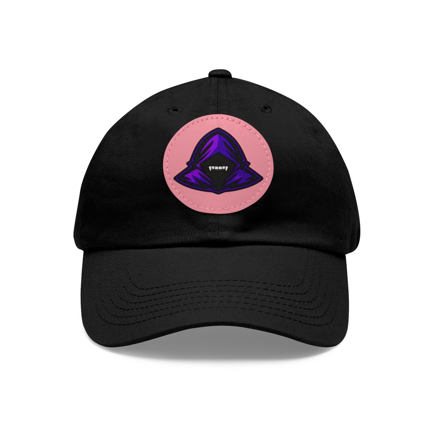 FG Dad Hat with Leather Patch (Round)