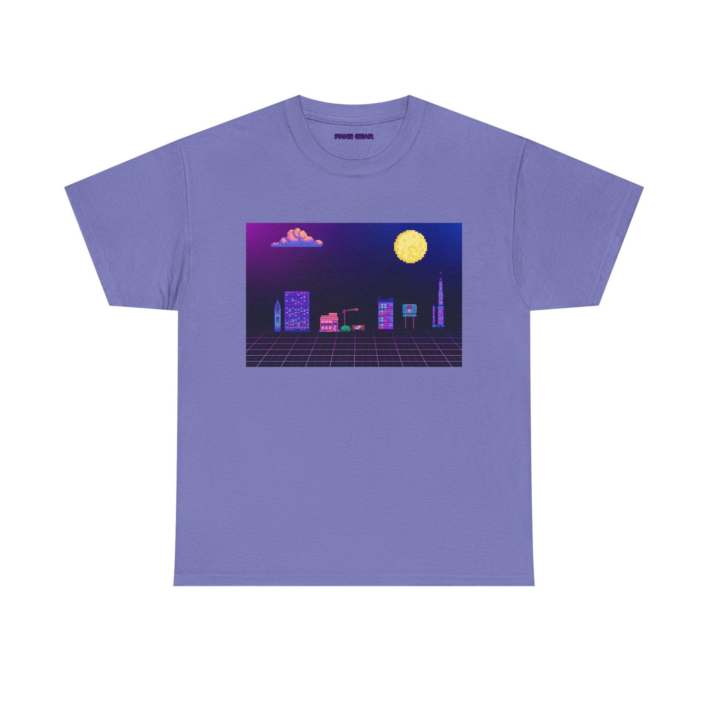 Pixel Cityscape Unisex Tee