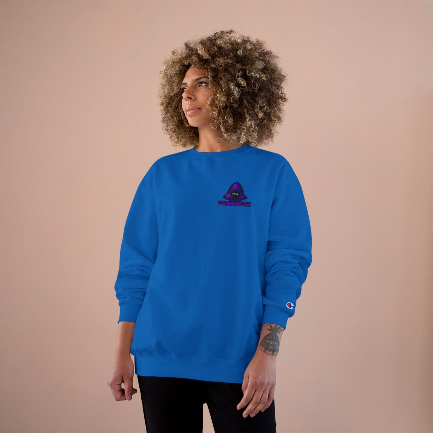 FG Champion Sweatshirt (Purple Logo)