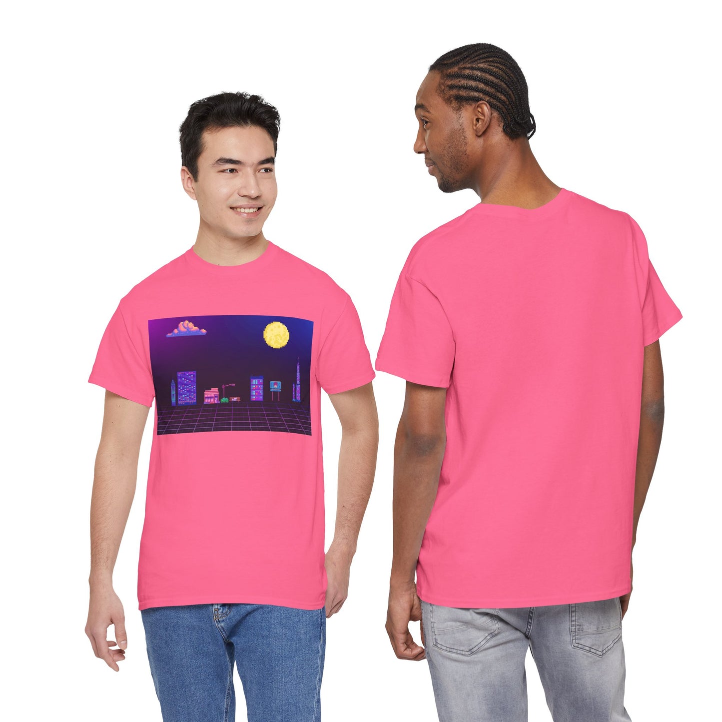 Pixel Cityscape Unisex Tee