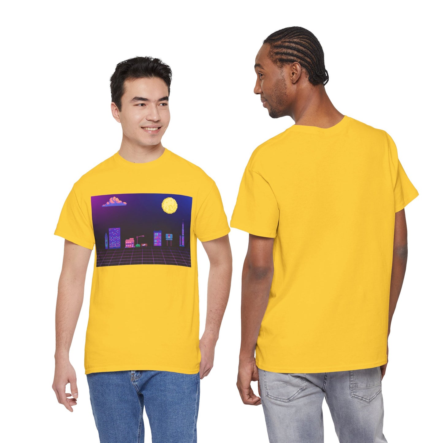 Pixel Cityscape Unisex Tee