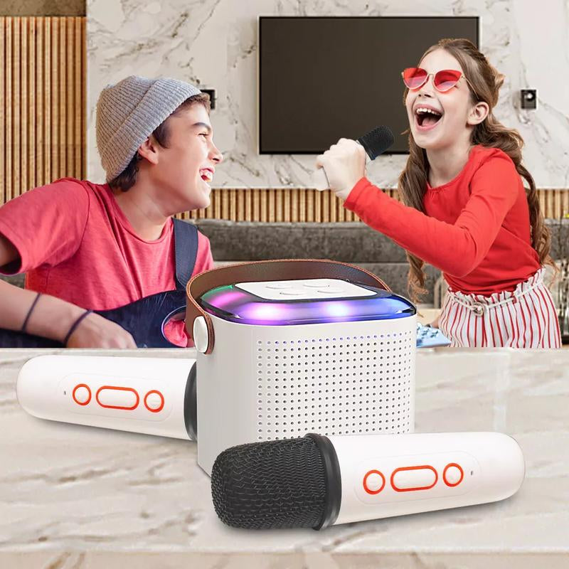 Portable Karaoke Machine - Wireless Speaker with High-Definition Mic - Enhanced Bass & Seamless Connection - Perfect for Adult Home Parties, Birthday Celebrations