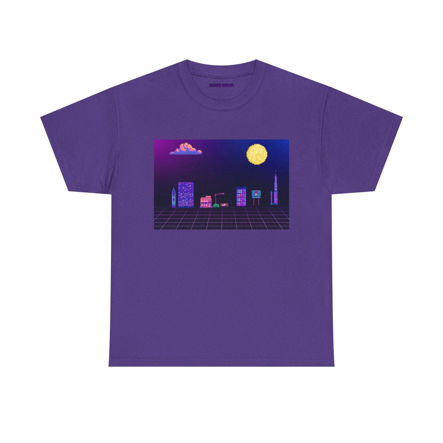 Pixel Cityscape Unisex Tee