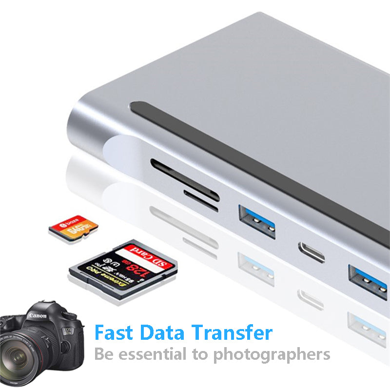 11-in-1 USB Type C Docking Station