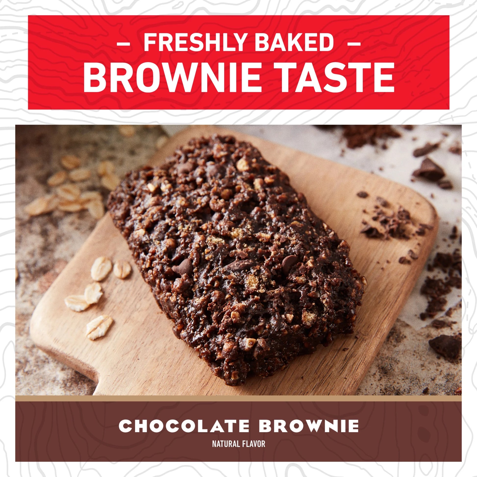 Energy Protein Bars, Chocolate Brownie, 5Ct