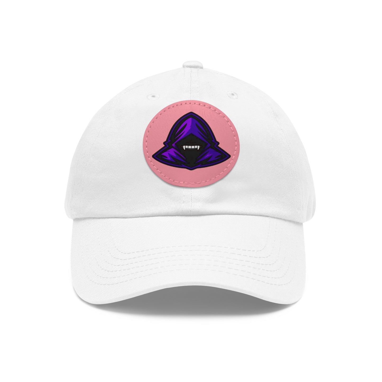 FG Dad Hat with Leather Patch (Round)