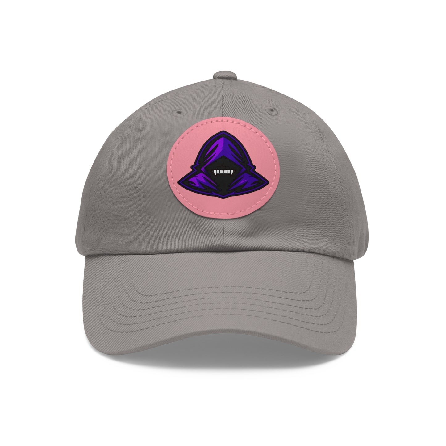 FG Dad Hat with Leather Patch (Round)