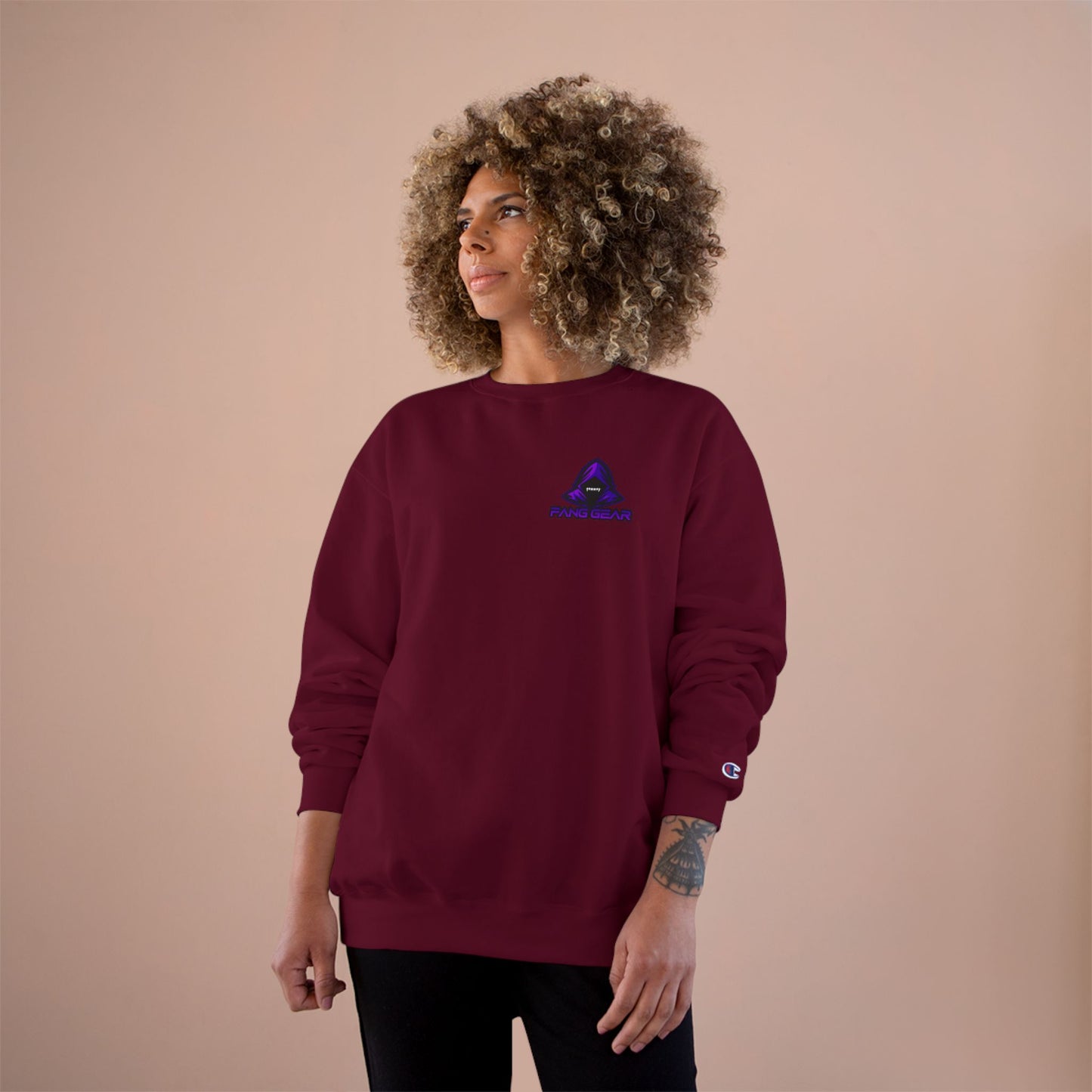 FG Champion Sweatshirt (Purple Logo)