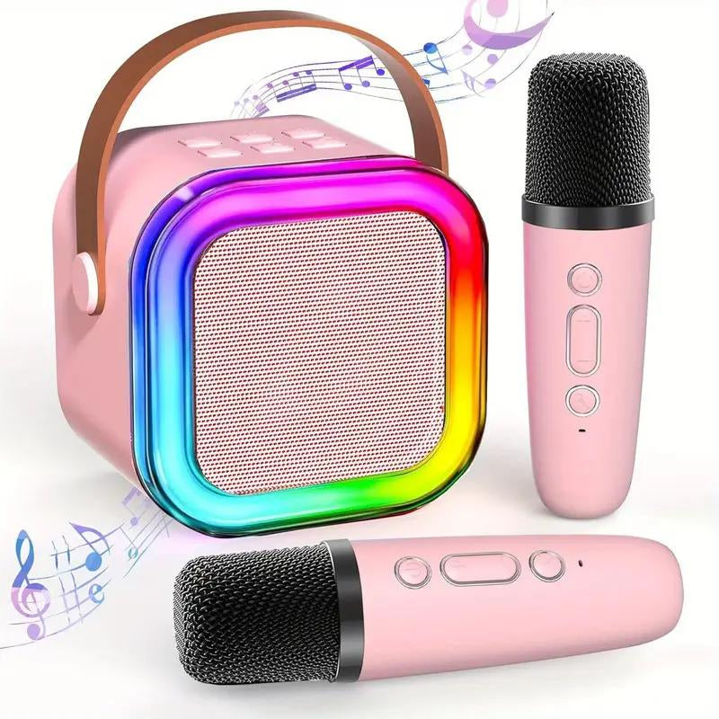 Portable Karaoke Machine - Wireless Speaker with High-Definition Mic - Enhanced Bass & Seamless Connection - Perfect for Adult Home Parties, Birthday Celebrations
