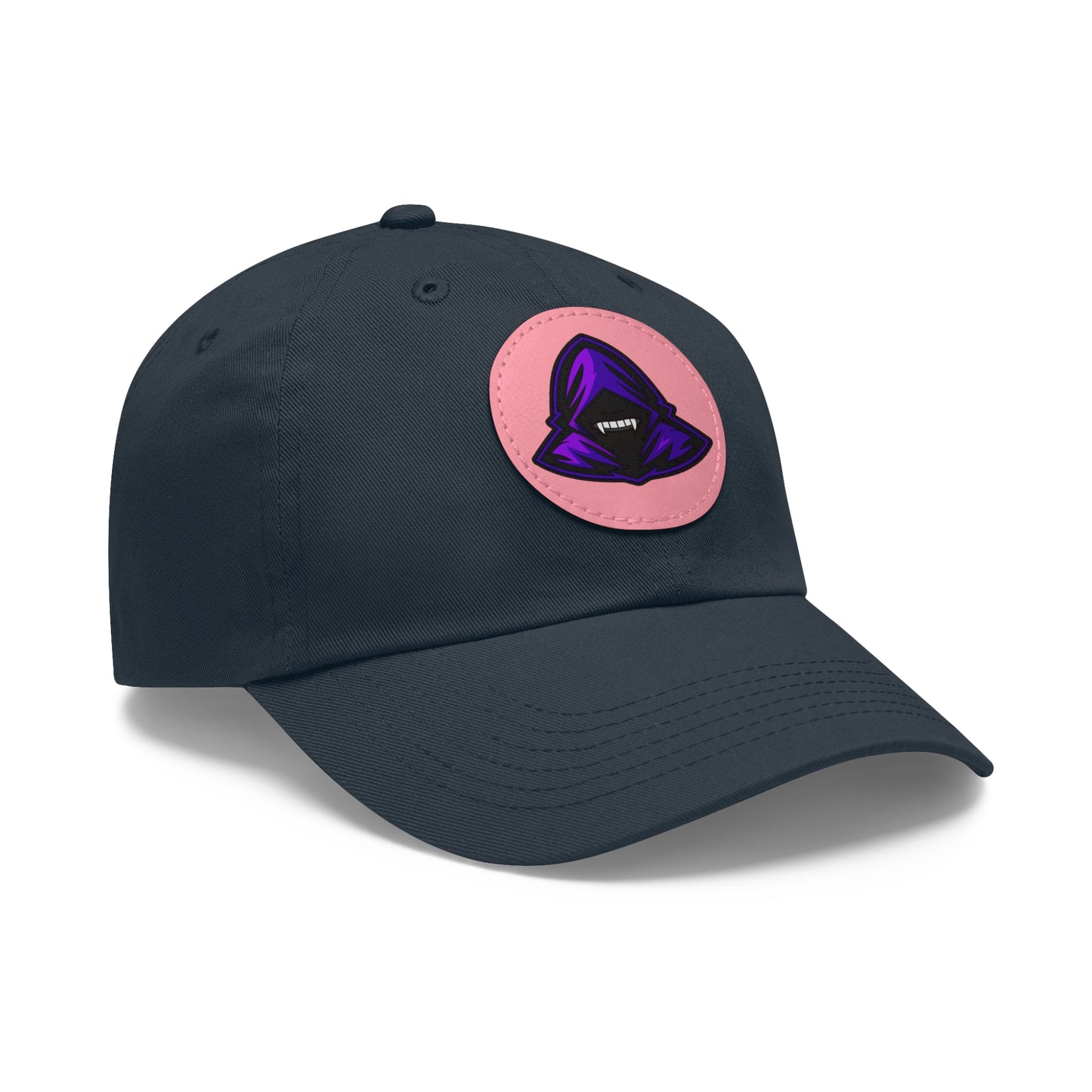 FG Dad Hat with Leather Patch (Round)