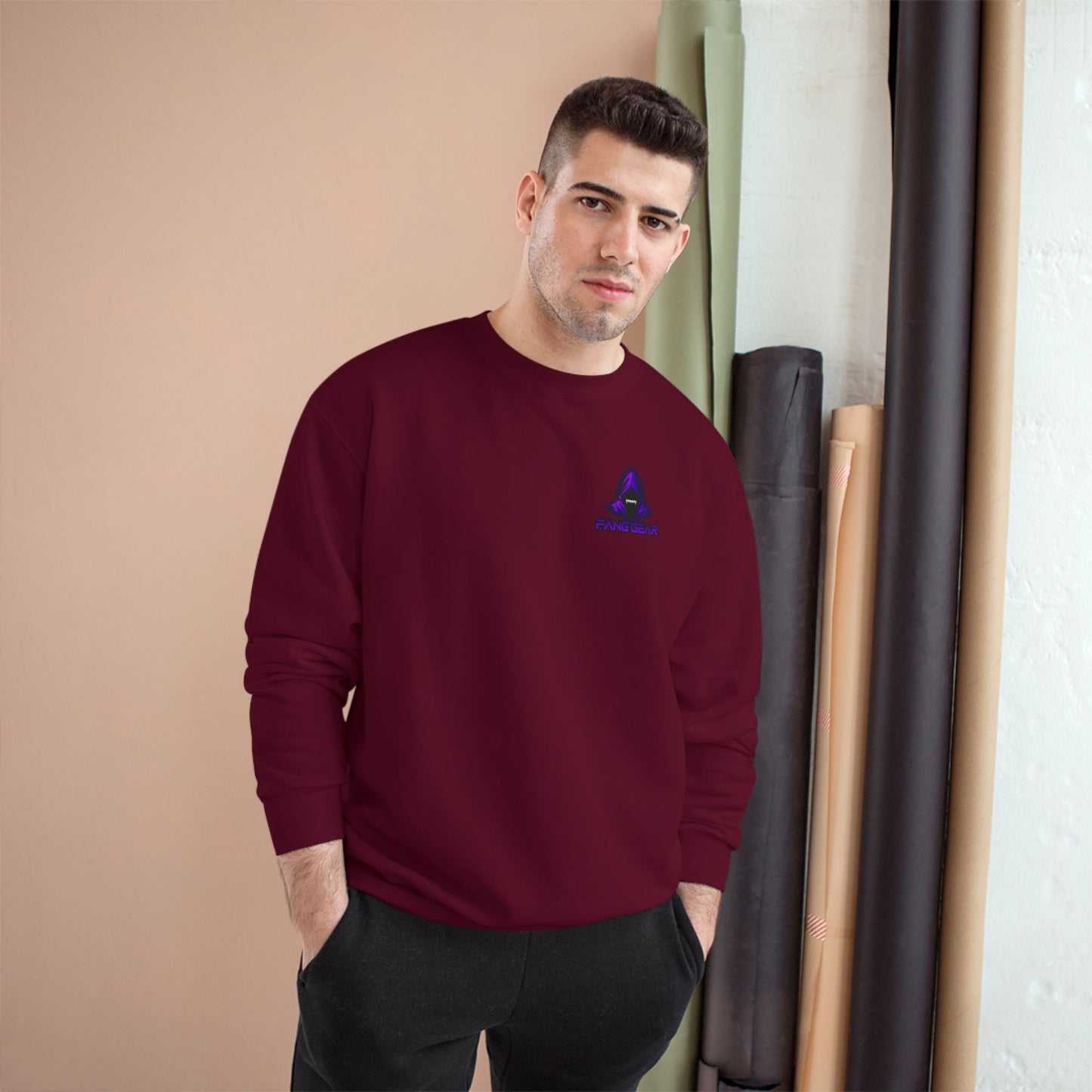 FG Champion Sweatshirt (Purple Logo)