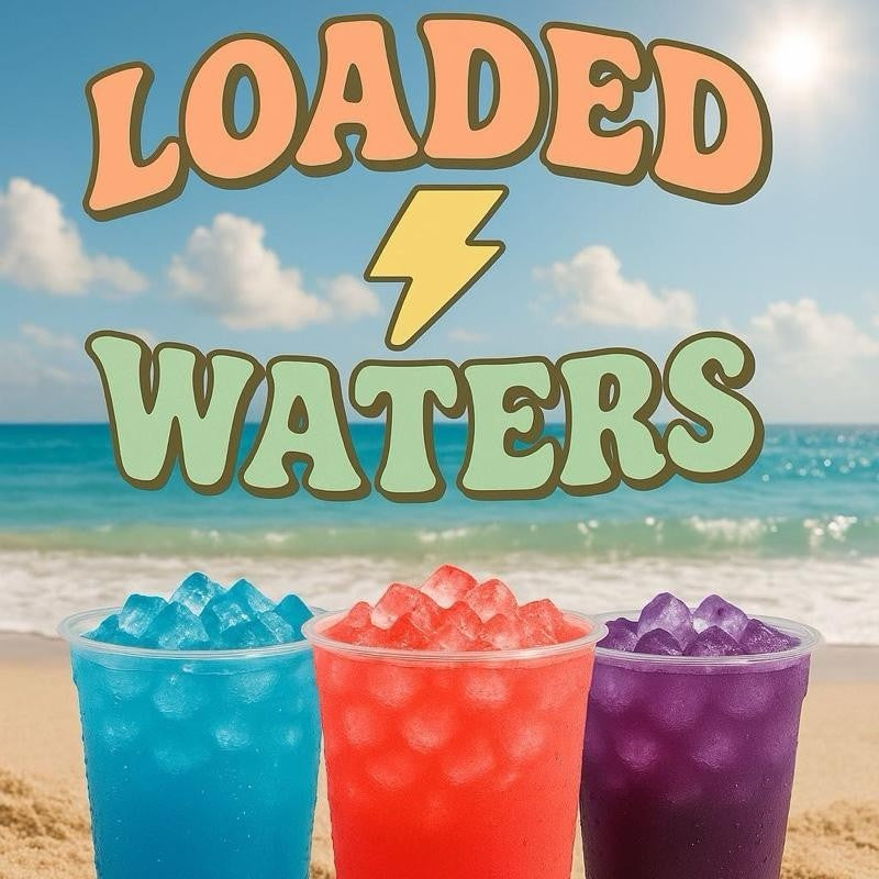 Loaded Waters Energy Drink Mix | 200Mg Caffeine | Sugar-Free & Gluten-Free