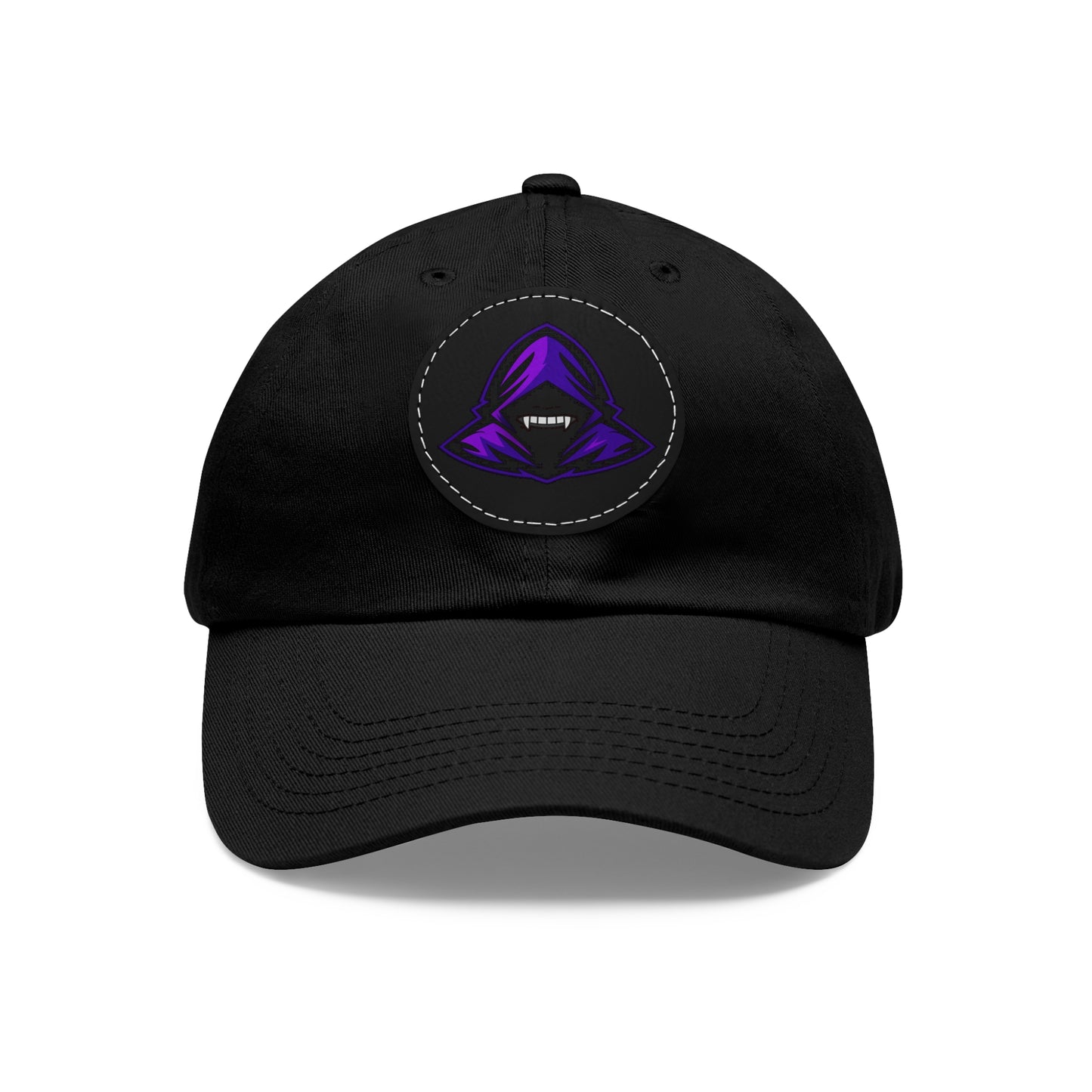 FG Dad Hat with Leather Patch (Round)