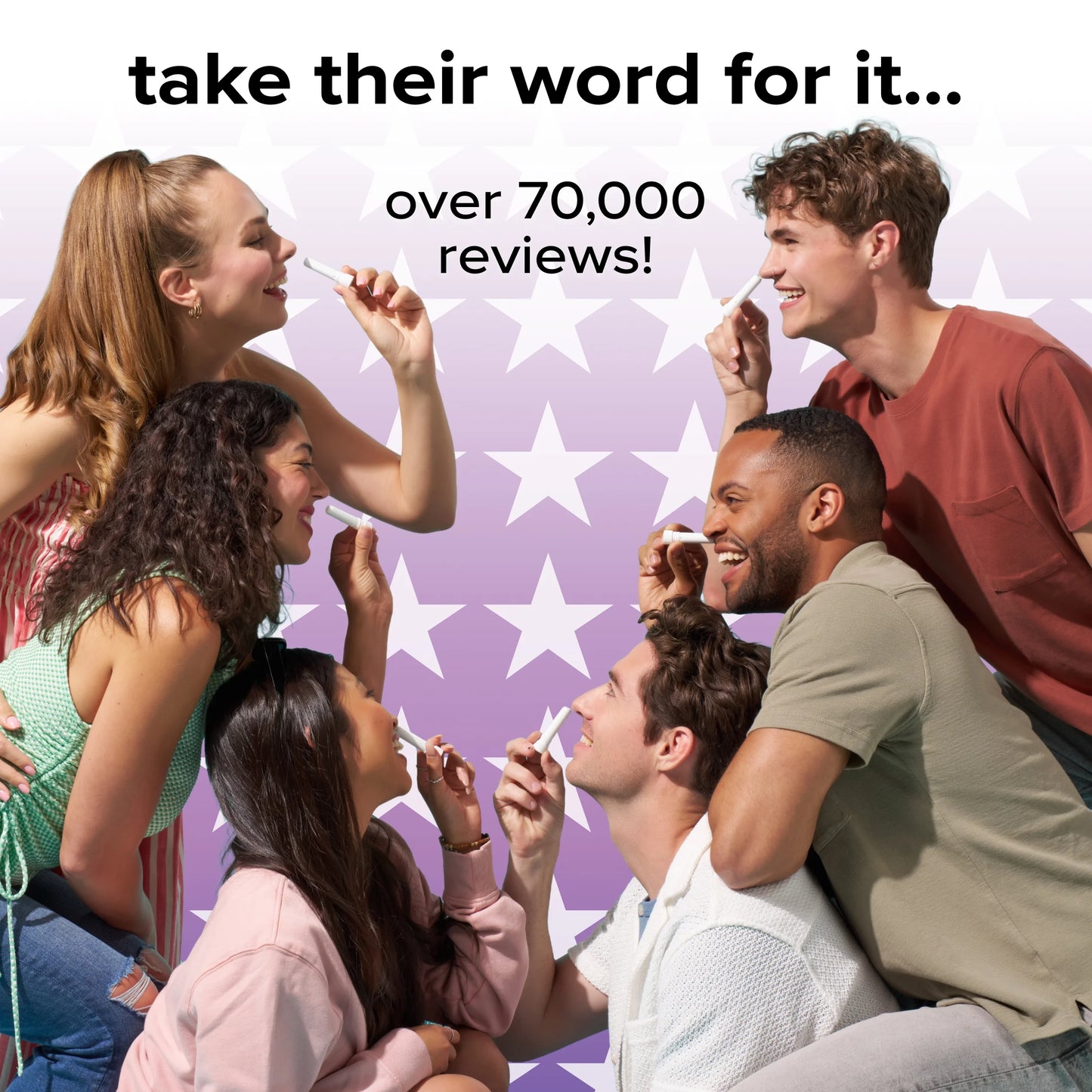 Nasal Stick (3-Pack) | Vapor Flow Technology™ | Cool Refreshing Sensation | Natural Mood Boost | Simple Ingredients | Essential Oils + Menthol Inhaler (Lavender)