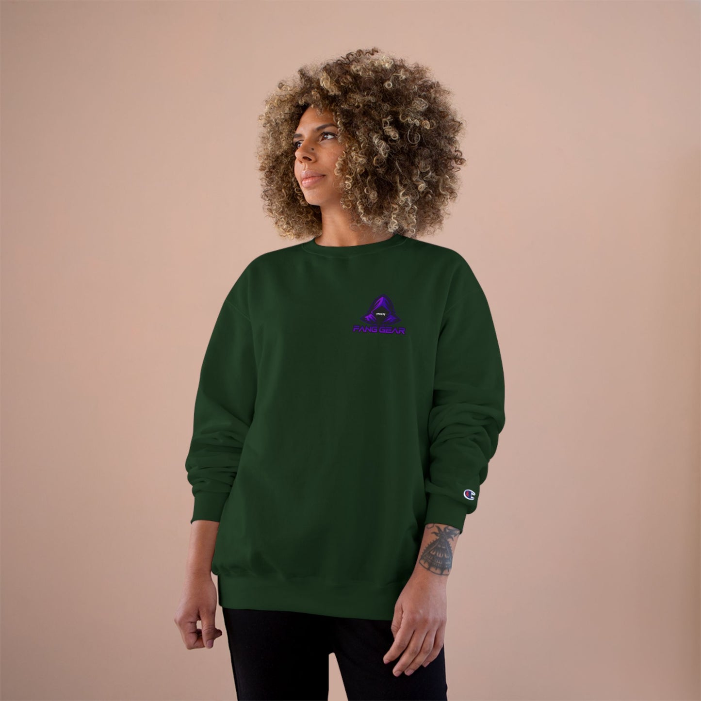 FG Champion Sweatshirt (Purple Logo)