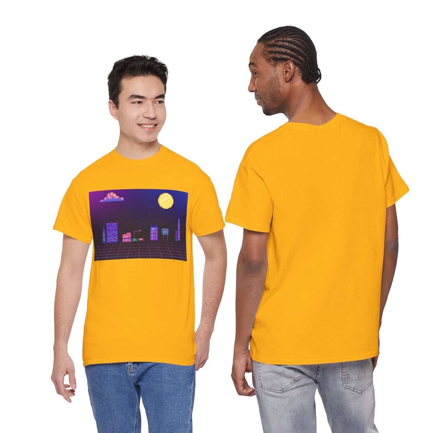 Pixel Cityscape Unisex Tee