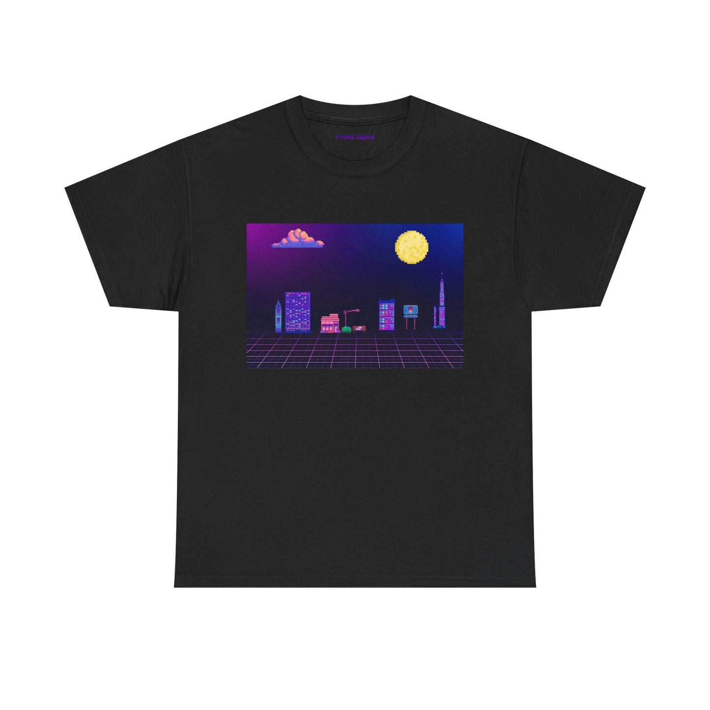 Pixel Cityscape Unisex Tee