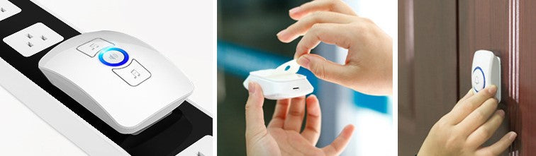 Wireless Home Doorbell AC Remote Control