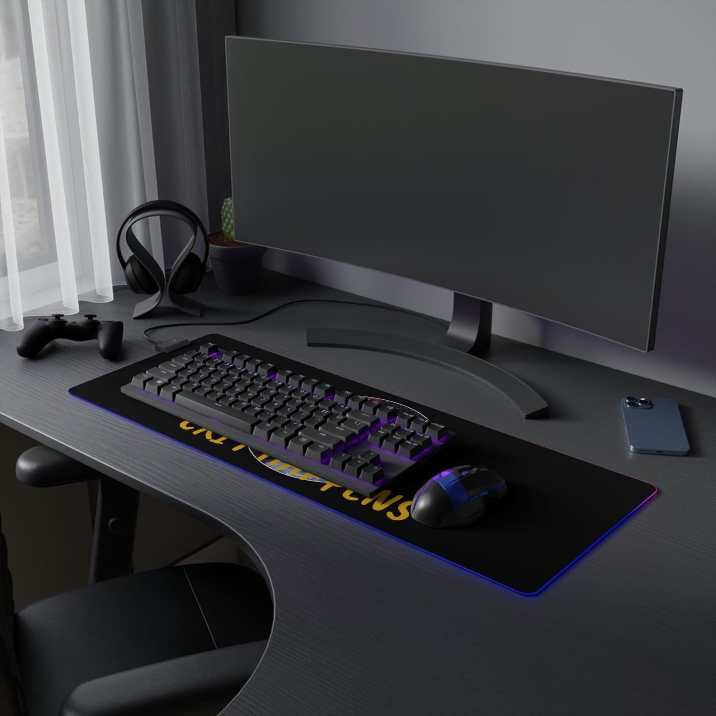 CRIT HAPPENS LED Mouse Pad