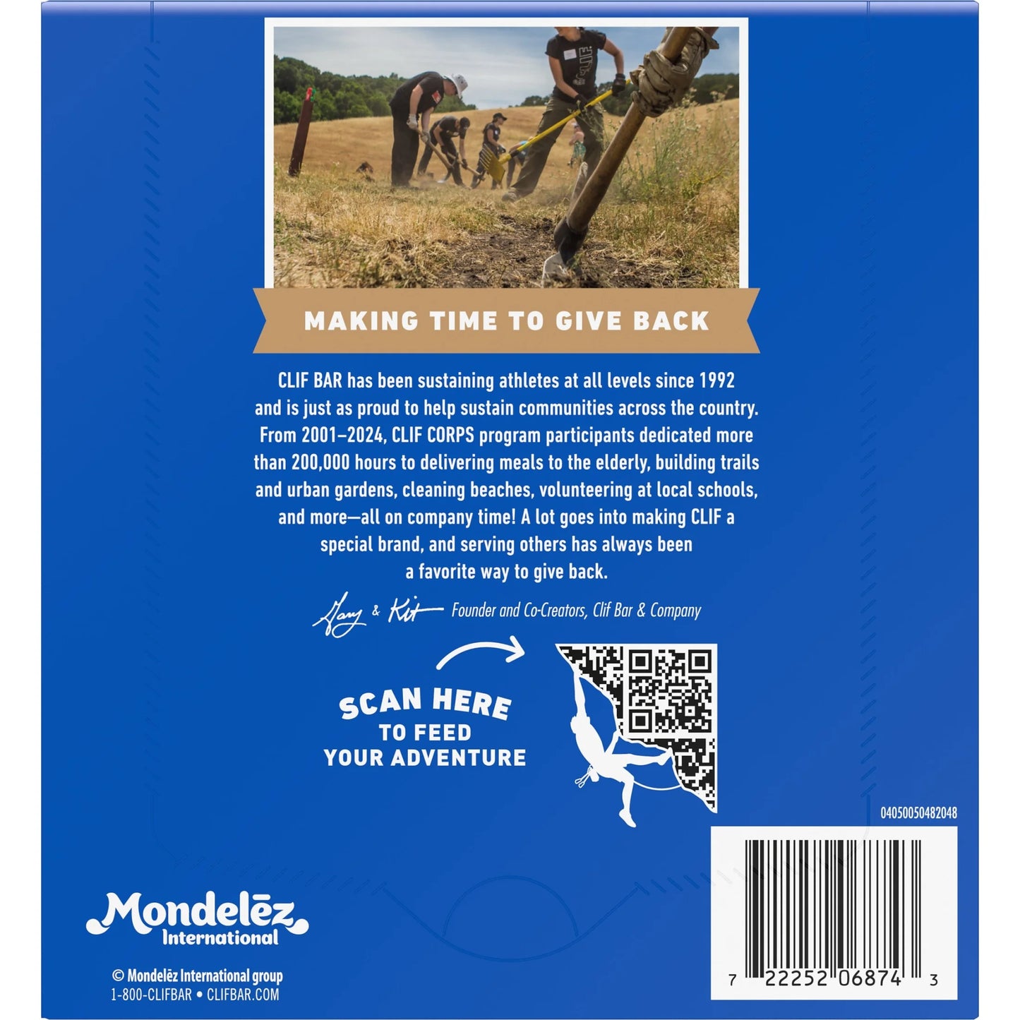 Energy Protein Bars, Chocolate Chip, 5Ct