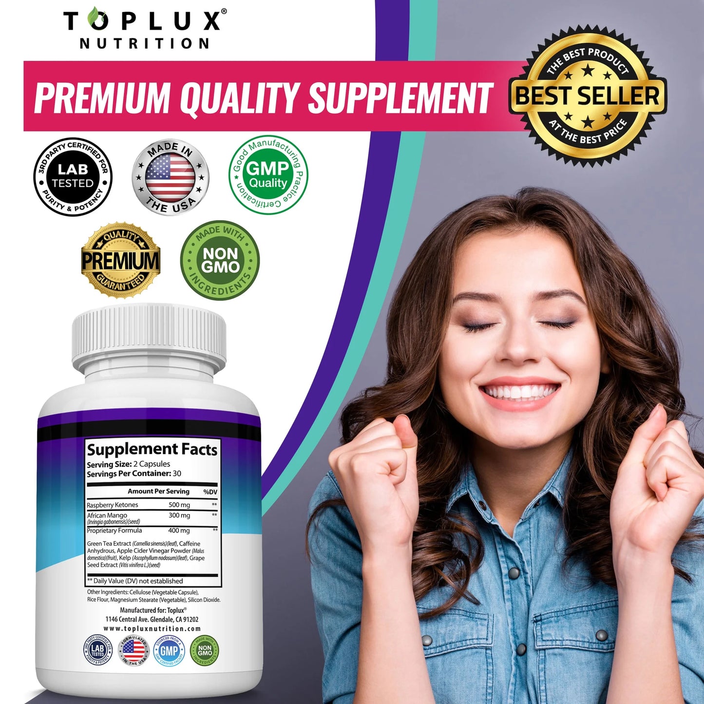 Keto Pills 1200Mg Keto Supplement - Natural Keto Pills - 60 Capsules