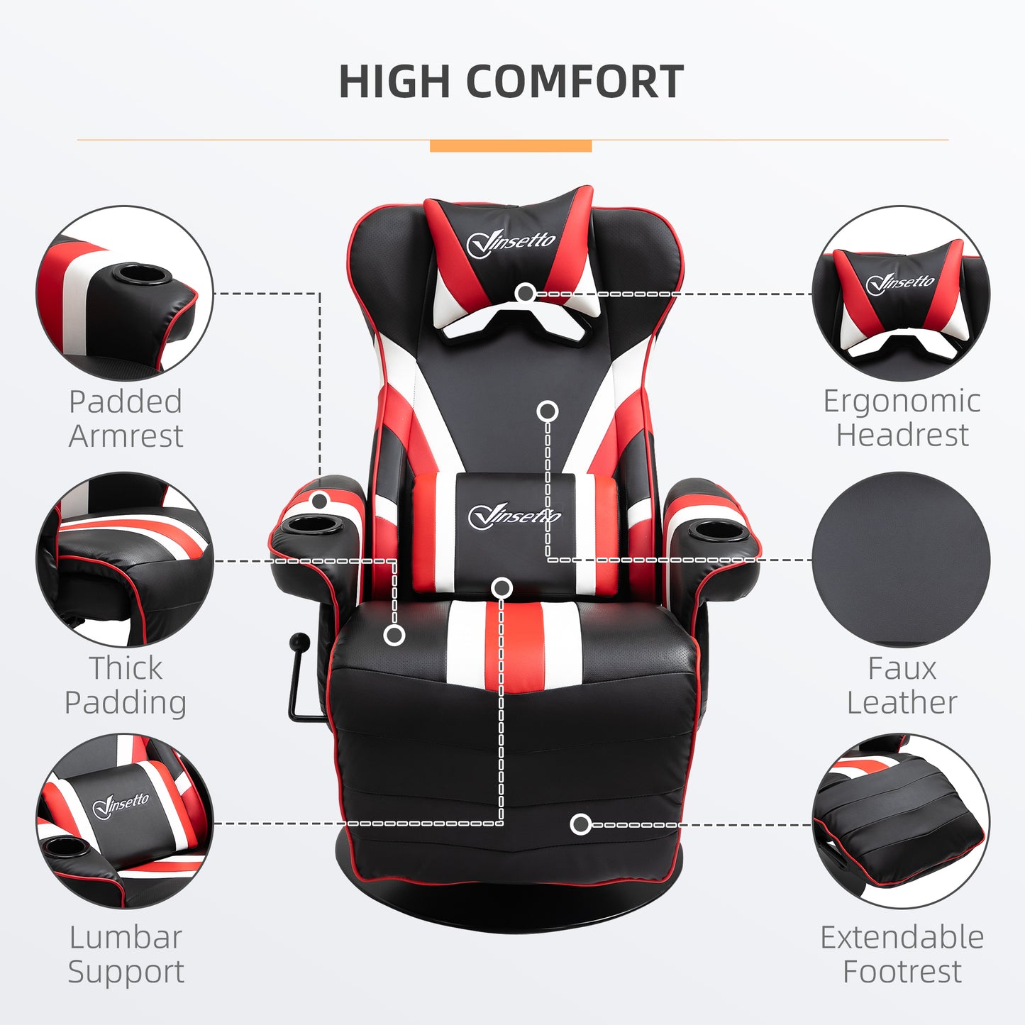 Ultimate Comfort Recliner Gaming Chair